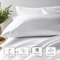 thumbnail image 4 of California Design Den 100% Cotton Pillowcases, Pillow Case Set of 2, Luxury 400 Thread Count Sateen Pillowcases, Match with Our 400 Thread Count Sheets, 4 of 5