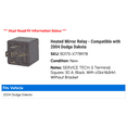 thumbnail image 2 of Heated Mirror Relay - Compatible with 2004 Dodge Dakota, 2 of 2