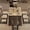 Gray, variant on TROPOW 63" Large Kitchen Table for 4-6 People,63 Inch Dining Table for 4-6, Farmhouse Kitchen Table with Thick Frame & Triangular Legs,Sturdy Wood Base, Rectangular Table for Small Space
