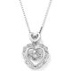 thumbnail image 1 of Collar elegante con diamantes rosas y diseño de cadena de clavícula para mujer y niña, regalo de San Valentín para novia, 1 of 6