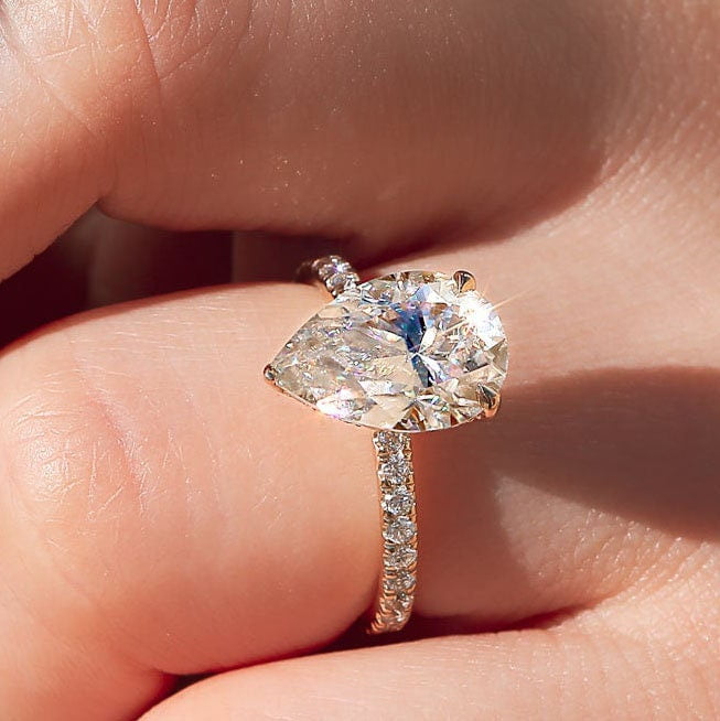A Stunning Simple and Stylish Platinum Tiffany Diamond Engagement Ring  SKU2127 - Etsy