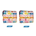 thumbnail image 7 of FORMRS 15"-15.6" Laptop Sleeve Protective Case Soft Carrying Quilted Computer Bag Cover, Yellow Circles, 7 of 7