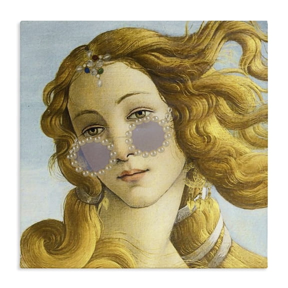 Stupell Industries Art Deco Modern Day Venus Shades Canvas Art, 17 x 17, by Grotto Studios