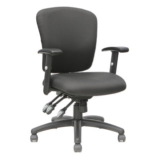 TygerClaw Chaise de Bureau à Dossier en Tissu, (TYFC2312)