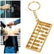 thumbnail image 3 of Llavero De ábaco, Mini Colgante De ábaco Dorado Utilizable De aleación Flexible Para Mochila Para Llaves, 3 of 7