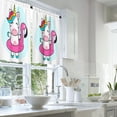 thumbnail image 2 of LALILO Kitchen Curtains and Valances Set of 3 36" Cute Window Treatment Tiers for Window Decor, 2 of 5