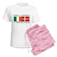 thumbnail image 6 of CafePress - Irish Danish Heritage Flags Women's Light Pajamas - Women's Short Sleeve Print T-Shirt and Pants Light Cotton Pajama Set, 6 of 7