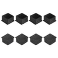 thumbnail image 1 of Uxcell 8-Pack Tapas de Pierna Cuadradas para Muebles, Tapas de Pierna de 1.77" (45mm) para Sillas/Mesas/Camas, 1 of 7