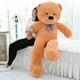 thumbnail image 2 of Wholesale 200cm Big Size Classic Teddy Bear Plush Skin High Quality Low Price Bear Coat Birthday Gift Valentine Gift For Girlslight brown Deng Xun unisex, 2 of 2