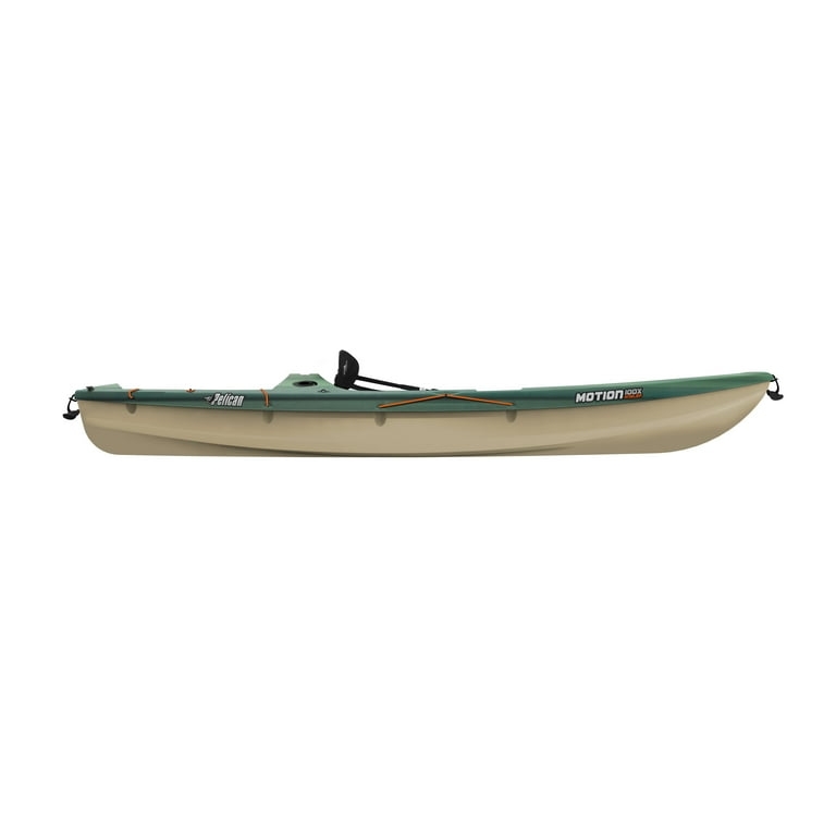 Pelican - Basscreek 100XP Fishing Kayak - Sit-on-Top Kayak - Lightweight  one Person Kayak - 10 ft, Kayak Hardware -  Canada