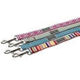 thumbnail image 2 of Dog Owners Outdoor Gear 890296 Super Light Neoprene Lead, Pink & Blue Cheveron, 2 of 2