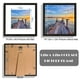 thumbnail image 2 of Marco de fotos Hongkee 12 x 12, negro, juego de 3 con vidrio y madera, 2 of 6