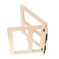 thumbnail image 2 of Présentoir à Livres avec Pinces en Métal, Angle de Lecture Réglable et Finition Bois Naturel, Pliable pour Rangement, Structure Stable et Design Portable en Ferme, 2 of 8