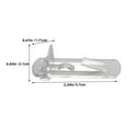 thumbnail image 2 of NIYANGLE 10Pcs Grey Shelf Pegs for Furniture Cabinet with Strong Stable Support Clips, 2 of 6
