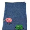 thumbnail image 5 of Sierra Socks Game Design Colorful Smooth Toe Men Crew Socks (Shoe Size: 6-12, Navy/Blue), 5 of 5