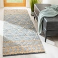 thumbnail image 2 of SAFAVIEH Natural Fiber Beaumont Geometric Area Rug, Natural/Blue, 8' x 10', 2 of 8