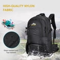 thumbnail image 4 of 60L Outdoor Camping Backpack Waterproof Trekking Backpack Large Capacity Hiking, 4 of 8