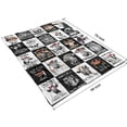 thumbnail image 5 of Cute Cow Print Blanket Warm Super Soft Micro Flannel Blanket for Bed Sofa Plane/Living Room Decor 60x80 Inch, 5 of 6