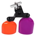 thumbnail image 4 of ORDDIART Percussion Instrument Cowbell with Stick in Orange Color 1Pcs, 4 of 7