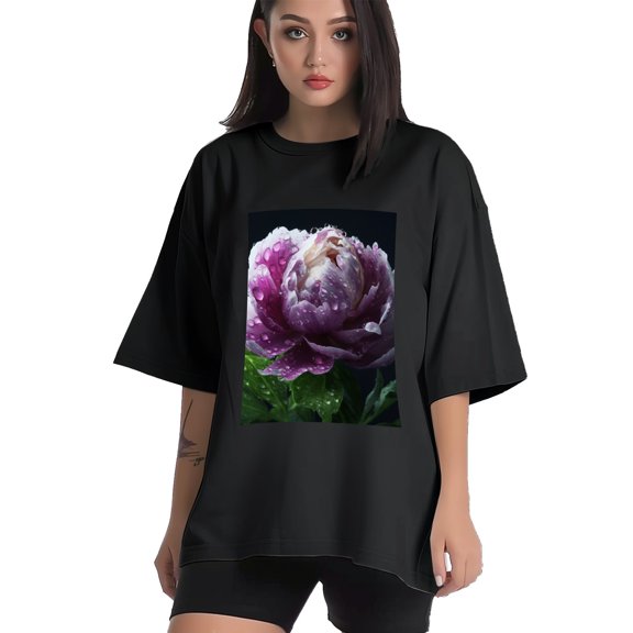 Plus Size Shirt for Women Black Tops for Women Short Sleeves Shirt for Women Mountain T Shirt Crewneck Shirt for Women XS