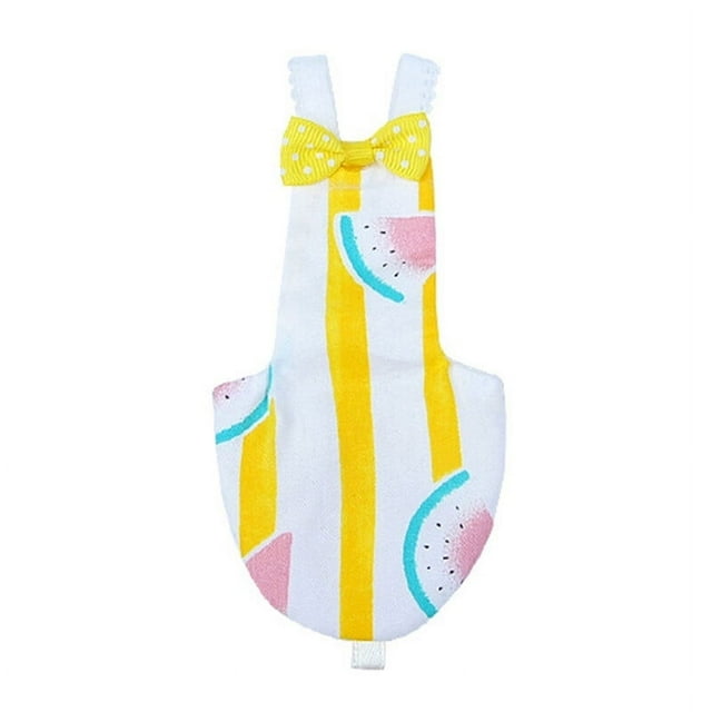Parrot Costume Bowknot Stylish Comfortable Bird Diapers Fastener Tape Perfect Fit Fine Workmanship Breathable Parrot Costume