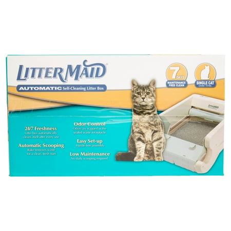 LitterMaid Automatic Self-Cleaning Litter Box, First Edition - Walmart.com