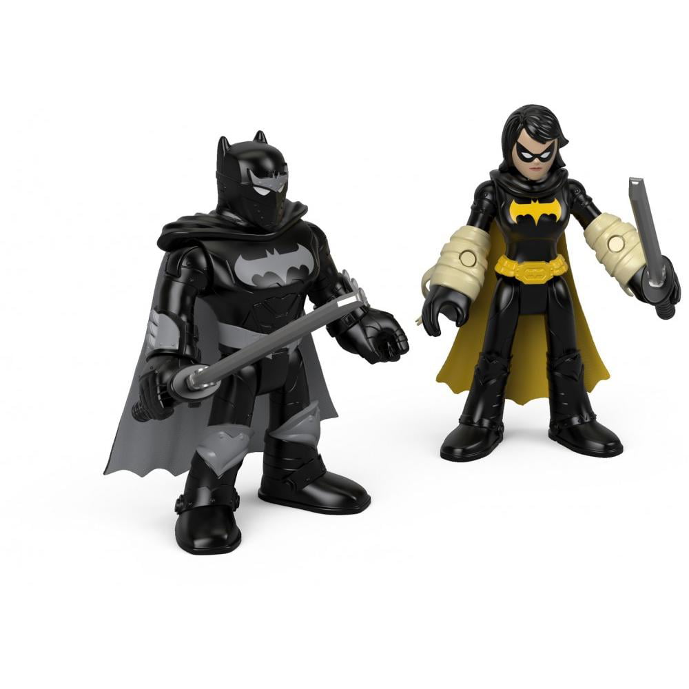 Imaginext DC Super Friends Black Bat and Ninja Batman Figure Set -  
