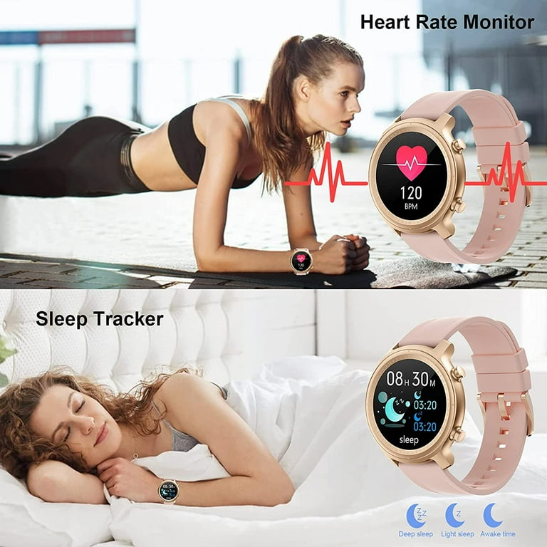 Bluetooth Call Smart Watch Men s Fitness Tracker Watch Heart Rate and Sleep Monitor IP67 Waterproof Activity Tracker Pedometer Watch Compatible with iPhone Android Phone Walmart