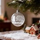 thumbnail image 3 of Adornos navideños, regalos de Navidad: 6 adornos colgantes para el árbol de Navidad, decoración para fiestas en casa, adorno de 6 cm para la punta del árbol., 3 of 4