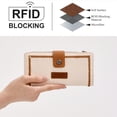thumbnail image 3 of Wrangler Small Wallets for Women Bifold RFID Blocking Wallet Ladies Credit Card Holde, 3 of 6