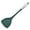 Army Green, variant on Outoloxit Silicone Spatula for Non-Stick Cookware, Heat Resistant Flexible Turner and Scraper with Stainless Steel Handle for Baking, Frying and Cooking, 15 x 4 Inch