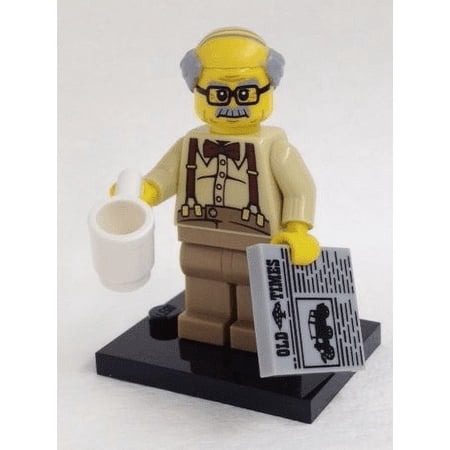 LEGO Collectible Series 10 Grandpa Minifigure - Complete Set