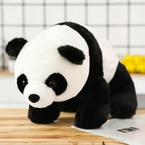 Panda Bear Plush, Stuffed Animal, Plush Toy, Gifts for Kids, 10 inches(White/Black)