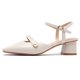 thumbnail image 3 of 2022 Primavera Nuevo Diseño Zapatos de Mujer Correa de Tobillo Zapatos de Tacón Alto de Cuero PU Zapatos de Bombas Individuales, 3 of 5