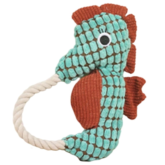 Indestructible Dog Chew Toy for Aggressive Chewers Interactive Squeaky Teething Puppy Plaything for Small Medium Breed