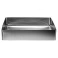 thumbnail image 3 of Eden Bath EB-SS002SV 18.9 x 14.6 in. Rectangular Stainless Steel Vessel Sink with Drain in Silver, 3 of 7
