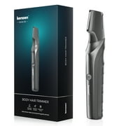 KENSEN Body Hair Trimmer,Body Groomer for Men and Women,Men's Groin Hair Trimmer,Wet/Dry Cordless Electric Body Shaver