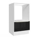 thumbnail image 1 of Mueble para horno y Microondas Madesa Lux BN, 1 of 5