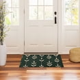 thumbnail image 3 of Yayeee Doormat for Indoor Entrance 32" x 20" Non Slippery Floor Rug, Green Plants, 3 of 8