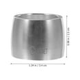 thumbnail image 3 of MasteelfCA Clarinet Ligature Metal Clarinet Ligature Wind Instrument Replacement Part, 3 of 8