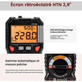 thumbnail image 5 of Multímetro digital de 6000 cuentas (guía de terminal LED), comprobador eléctrico profesional, temperatura, medidor de capacitancia, voltaje/corriente CA/CC, resistencia/frecuencia y, 5 of 5
