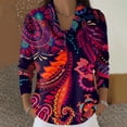 thumbnail image 2 of Dwralegc Elegant Retro Soft Triangle Neck Solid Color Sweater Top Cozy Solid Color Long Sleeve Knit Clothes Jumper Tops Cowl Neck Trendy Autumn and Winter Sweater Dark Purple M, 2 of 5