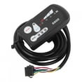 thumbnail image 1 of SHAR EBicycle Lithium Batterie LED Mètre S800 Affichage Horizontal Noir Blanc Écran(36V ), 1 of 15