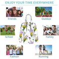 thumbnail image 5 of Xecao Lavender Flowers Print Youth Hoodie Sweatshirt,Boys Hoodies,Essentials Hoodie-X-Large, 5 of 6