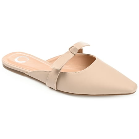 

Journee Collection Womens Missie Slip On Square Toe Mules Flats
