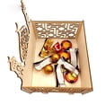 thumbnail image 3 of B Adornos de madera Eid Luna estrellas decorativas decoración de jardín al aire libre, 3 of 5