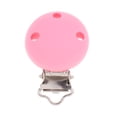 thumbnail image 2 of Clip Pretty Hugo para chupete bebé rosado con Porta-clips de madera, 2 of 8