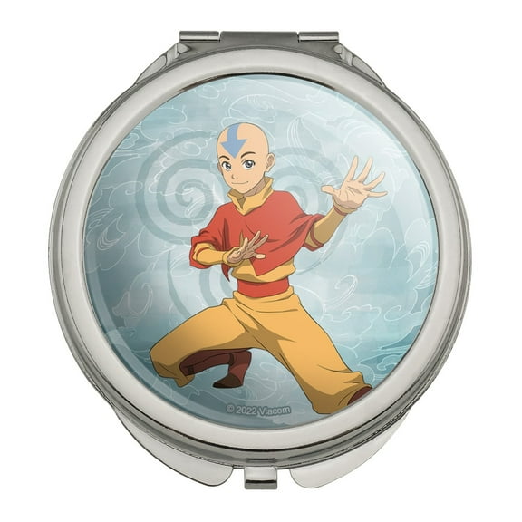 Avatar the Last Airbender Aang Compact Travel Purse Handbag Makeup Mirror