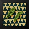thumbnail image 2 of Scarvey, Emma 15x15 Black Modern Framed Museum Art Print Titled - Geo Veggies IV, 2 of 5