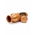 thumbnail image 3 of Authentic Nature Ayurvedic Copper Water Bottle, Pure Copper, 1 Litre/34 Oz, Peacock Design , With Health Benefits, Handcrafted in India, 3 of 7